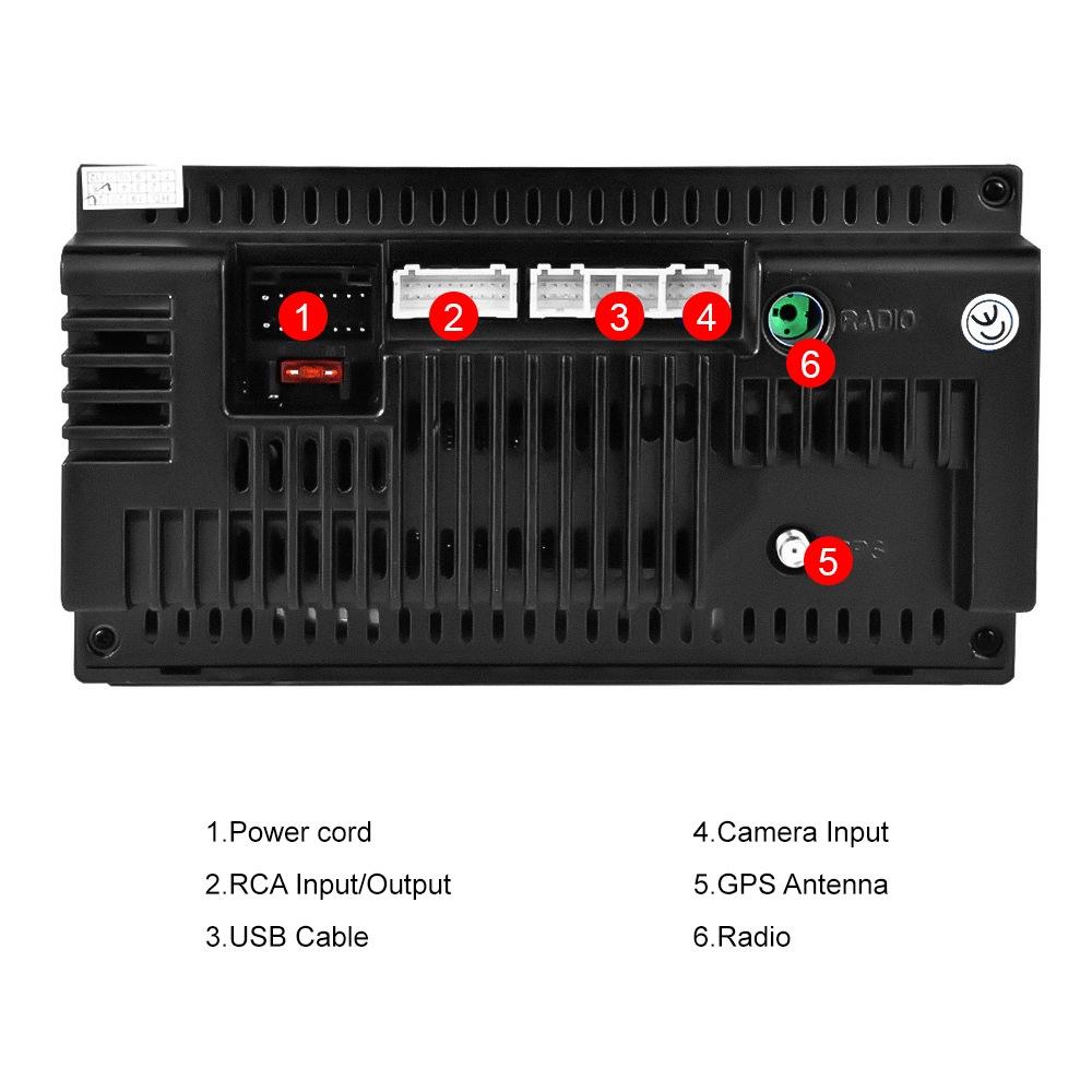 10 Inch Android Wifi Car Navigation Player 2 + 32G Reversing Video Standard + 4Lights Camera