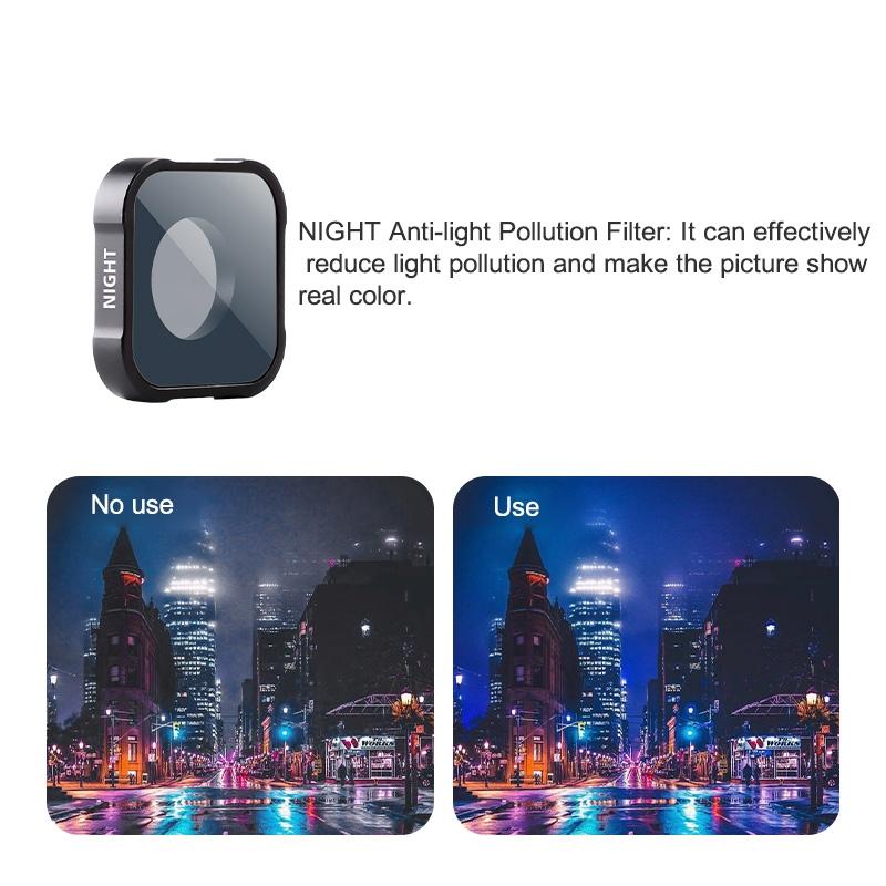 Universal Action Camera Lens Filter for Gopro Hero Series - Nd8 Filter
