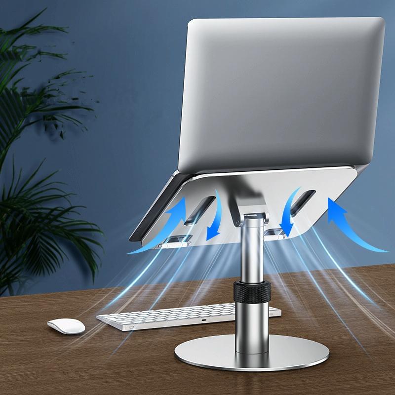 Portable Aluminum Laptop Stand for Better Cooling and Ergonomic
