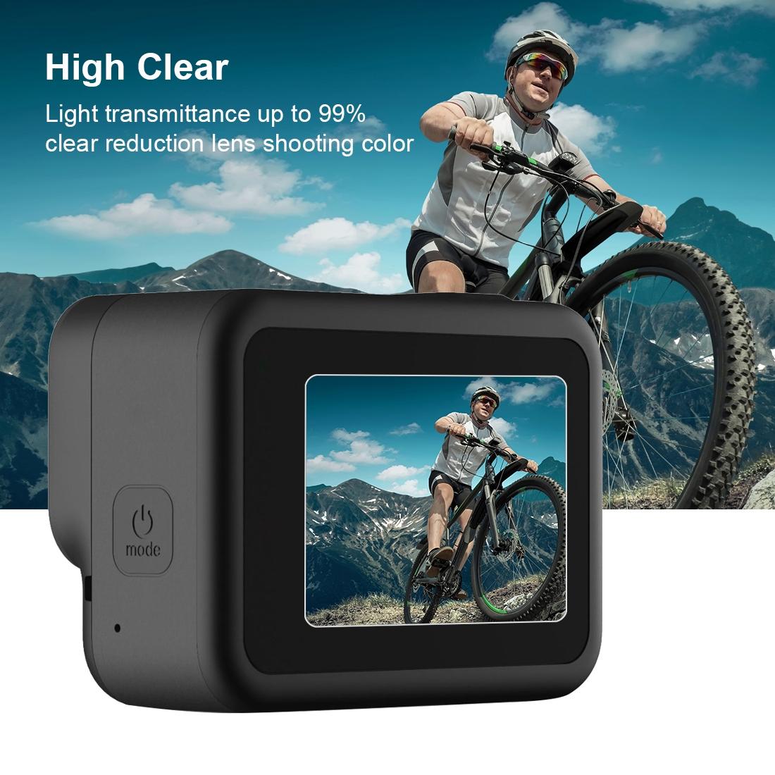 Tempered Glass Film for Gopro Hero8 Lens and Lcd Display