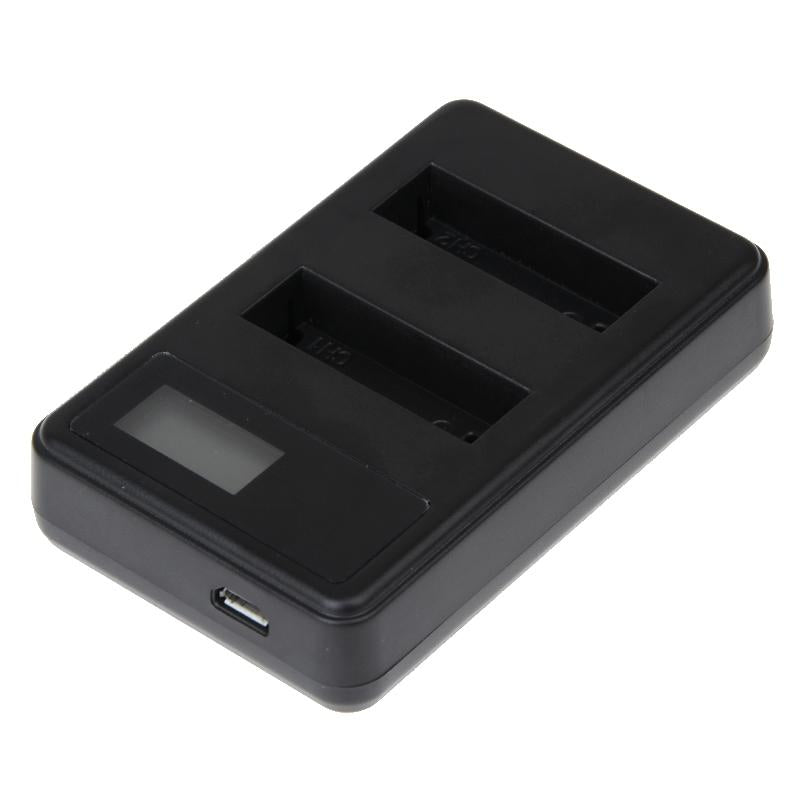 Gopro Hero4 Charger with Dual Batteries and Lcd Screen