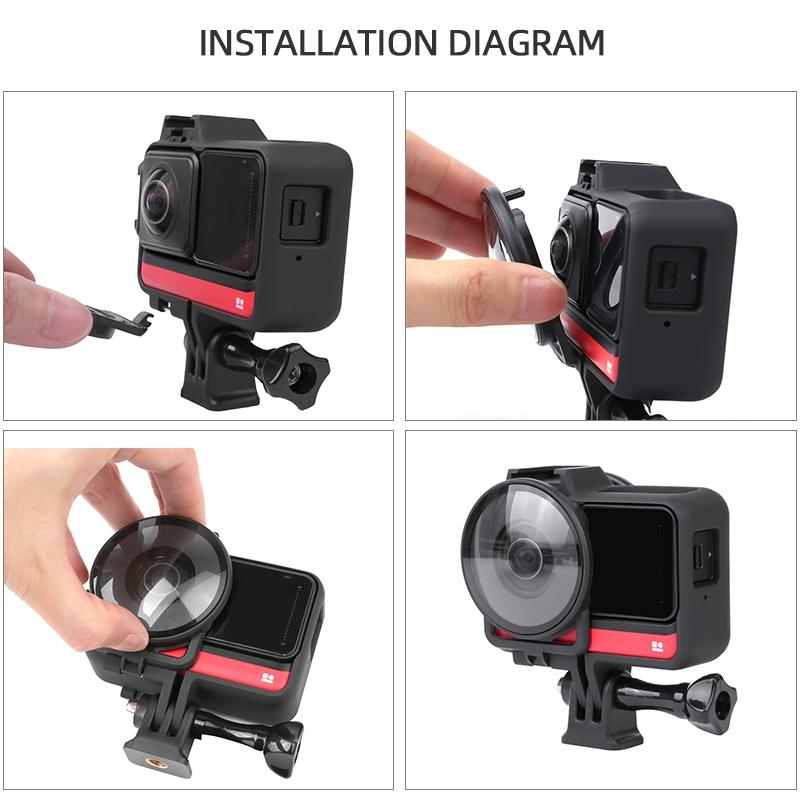 Protective Lens for Insta360 one r Twin Edition