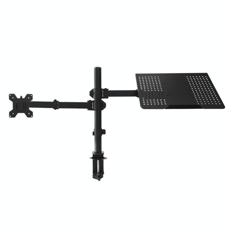 Rotatable Dual Screen Laptop Stand for Desktop