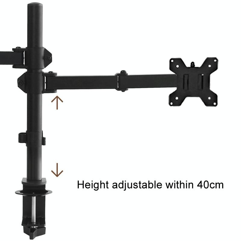 Rotatable Dual Screen Laptop Stand for Desktop