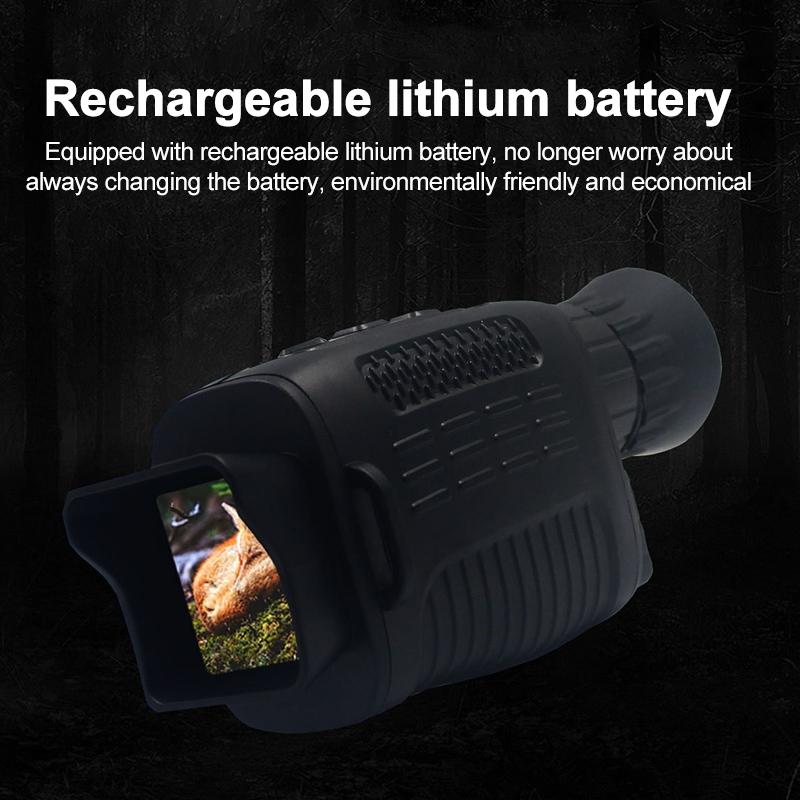 5X Digital Night Vision Monocular With Infrared Thermal Imaging