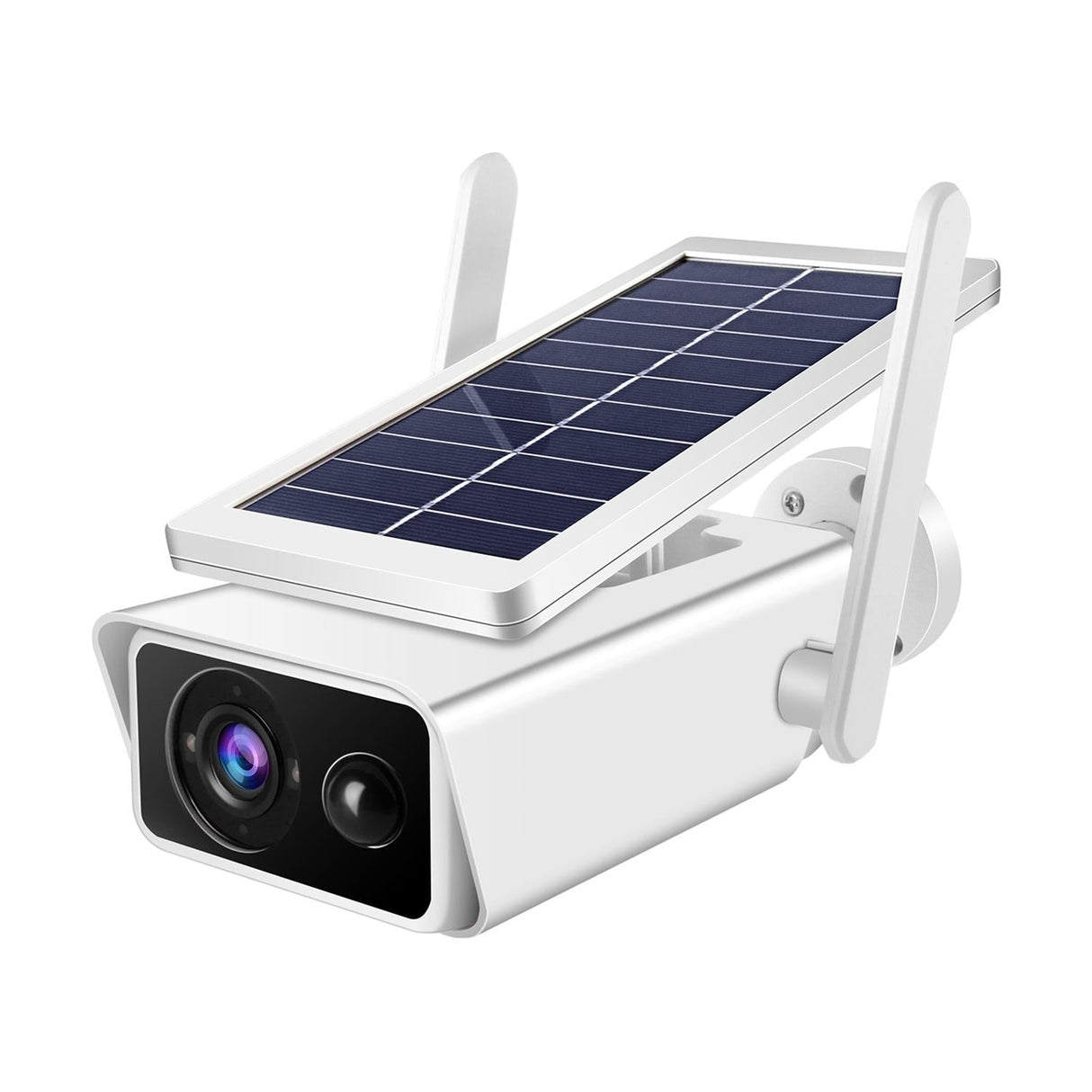 Solar-Powered 1080P Wifi Security Camera With Motion Detection And Night Vision