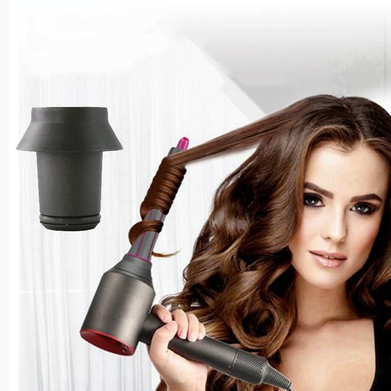 Long Barrel Pair & 2 Adapters for Dyson Hair Dryer - Curling Iron Accessories