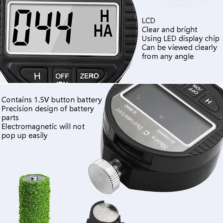 Digital Tire Hardness Meter - Plastic & Rubber