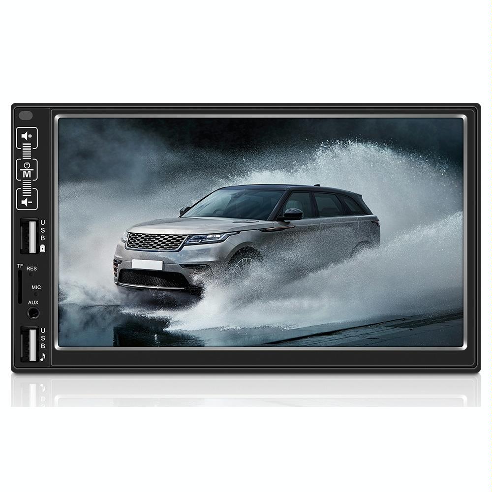 7 Inch Car Mp5 Player With Bluetooth / Fm Remote 8 Led Camera