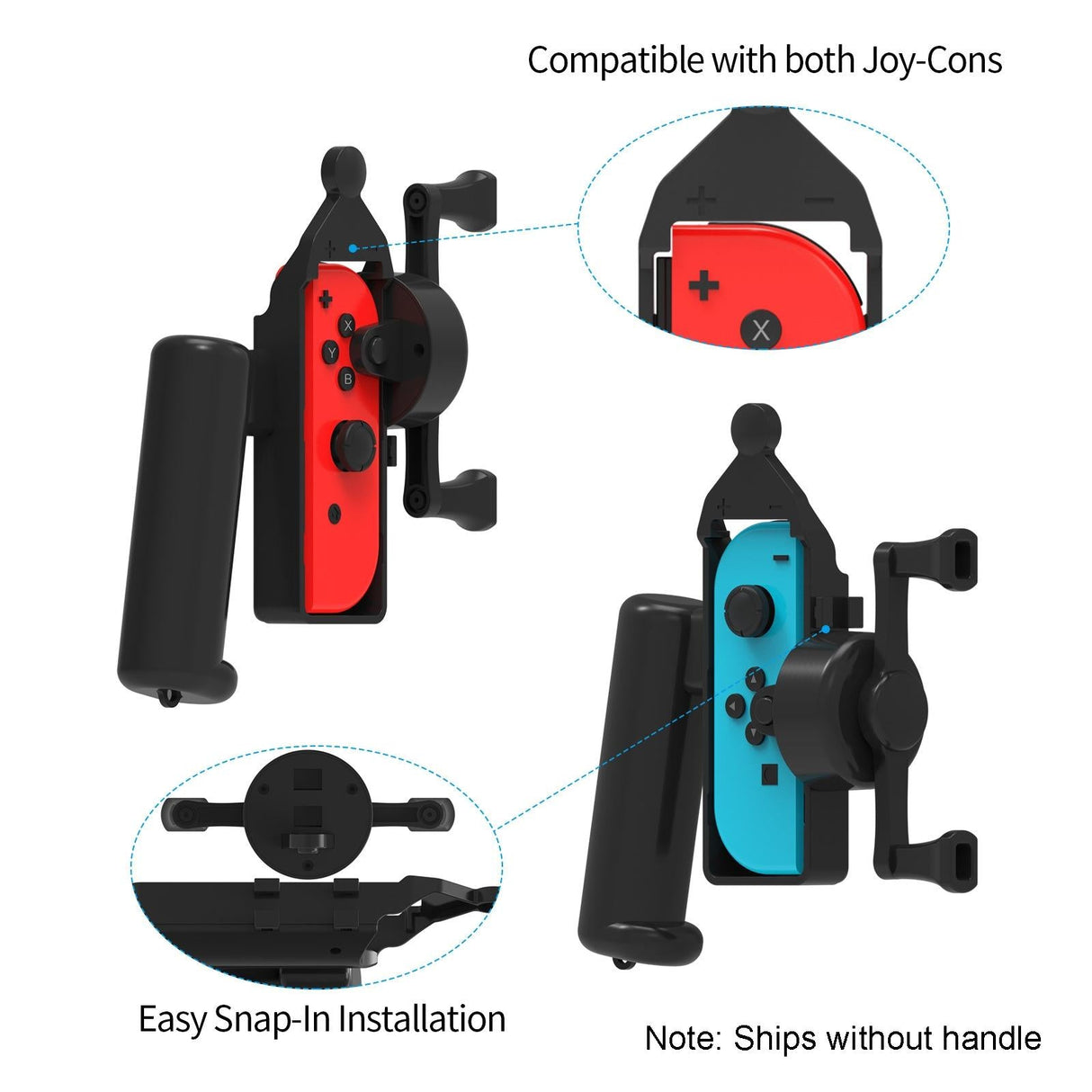 Oled Switch Fishing Rod for Aquarium Game - Left / Right Handle