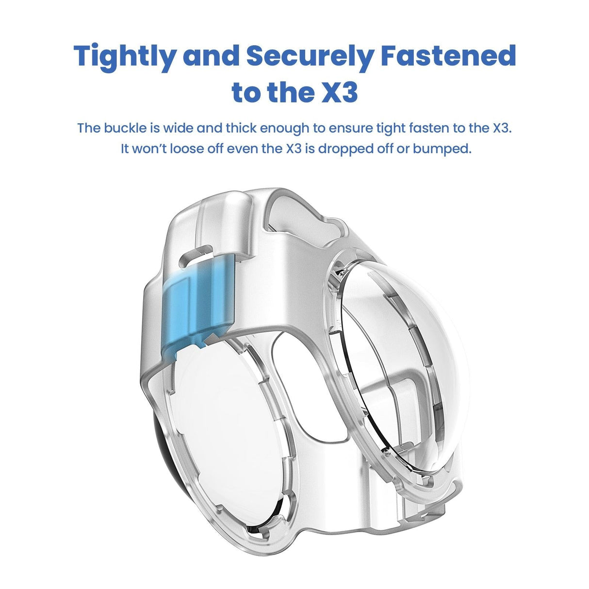 Amagisn Protective Lens Guard for Insta360 X3 Camera - Lens Guard+Case