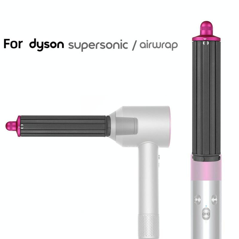 Enhanced Curling Nozzle for Dyson Airwrap Hair Dryer - Rose Red