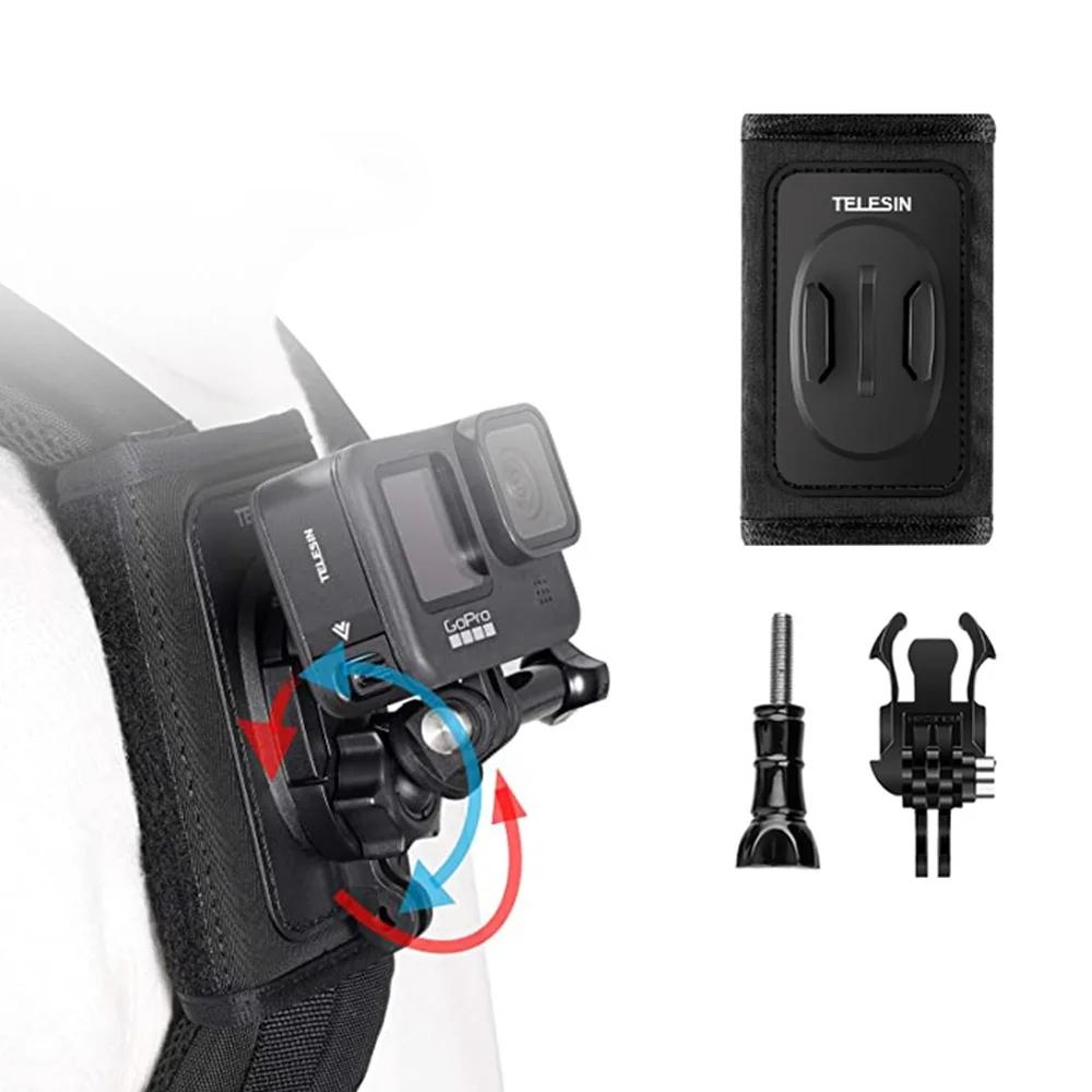 Universal Backpack Strap Mount for Action Cameras - Set B