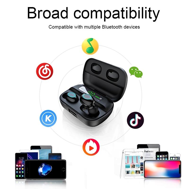 Wireless Touch Earbuds with Magnetic Charging Case