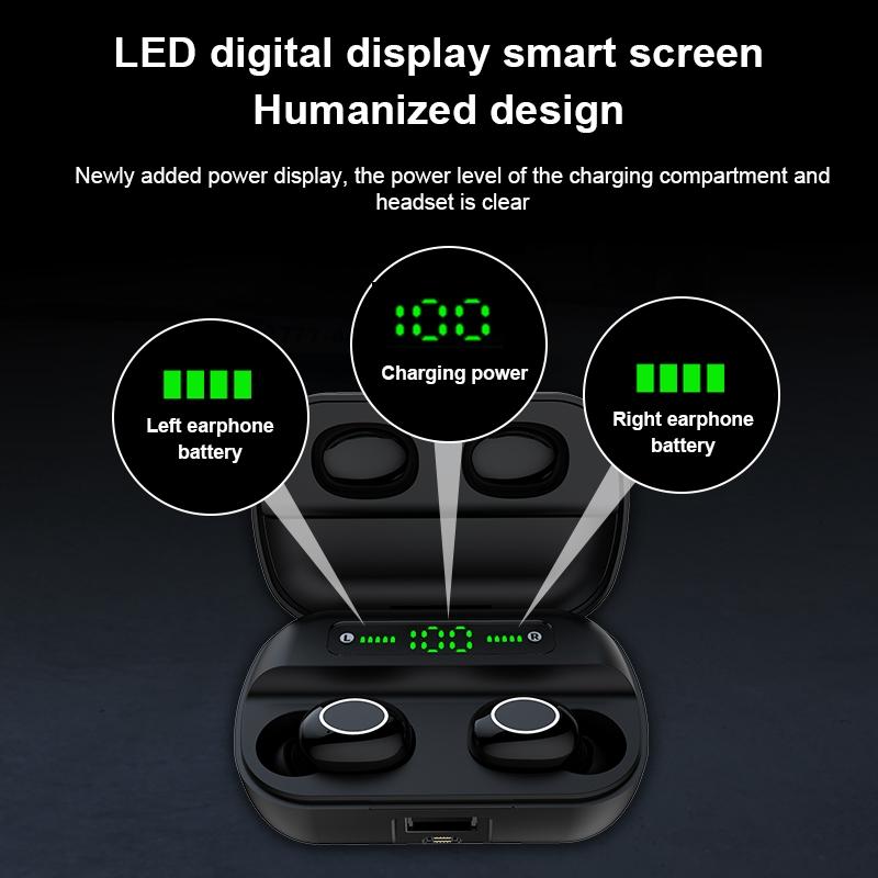 Wireless Touch Earbuds with Magnetic Charging Case