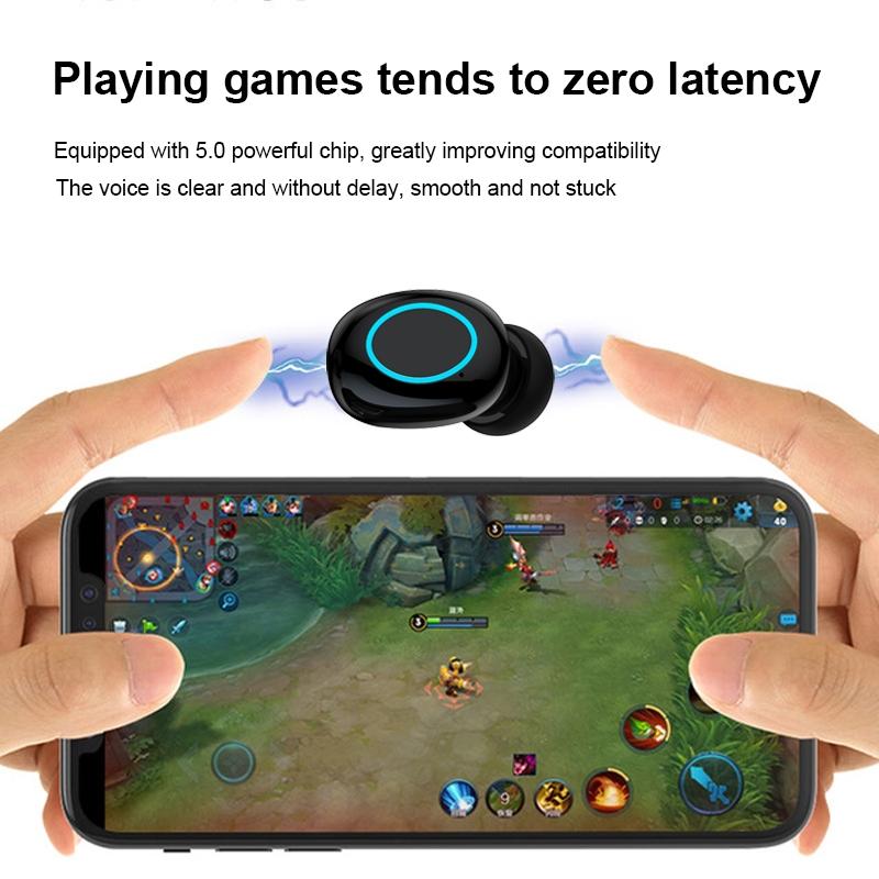 Wireless Touch Earbuds with Magnetic Charging Case