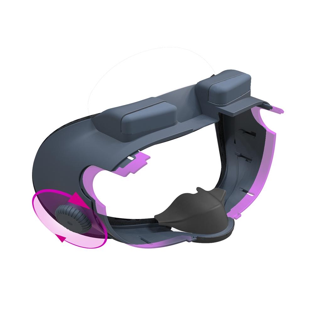 Soft Adjustable Vr Eye Mask Set for Meta Quest 3
