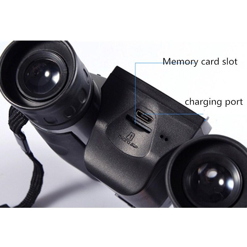 Outdoor Digital Binocular Camera Telescope - 12x32 Hd Multifunctional