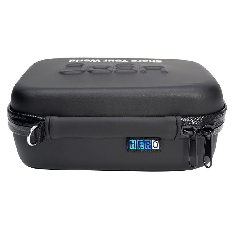 Portable Shockproof Waterproof Travel Case for Action Cameras - Fits Gopro Insta360 Dji - 16cm x 12cm x 7cm