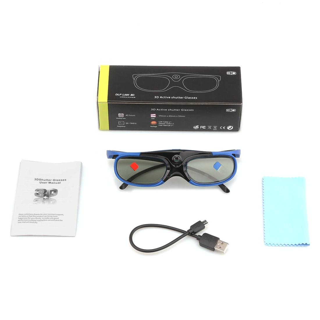 Home Theater 3d Glasses - Active Shutter for Projectors & Tvs