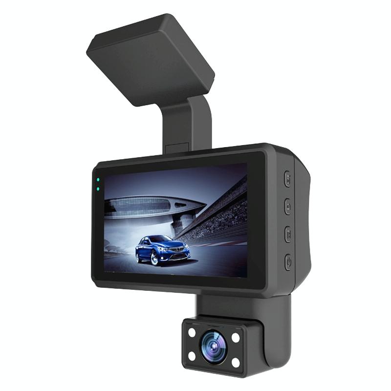 Hd Dual Camera Car Dash Cam with Infrared Night Vision