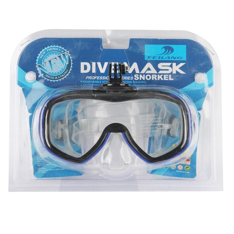 Gopro-compatible Diving Mask for Water Sports