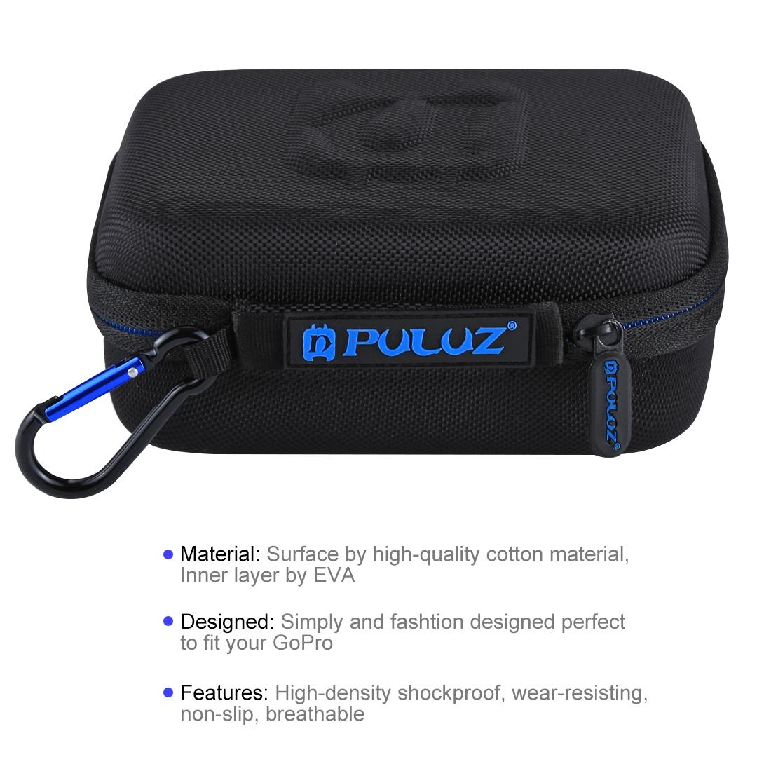 Waterproof Travel Case for Gopro Dji Action & Other Sport Cameras - Small
