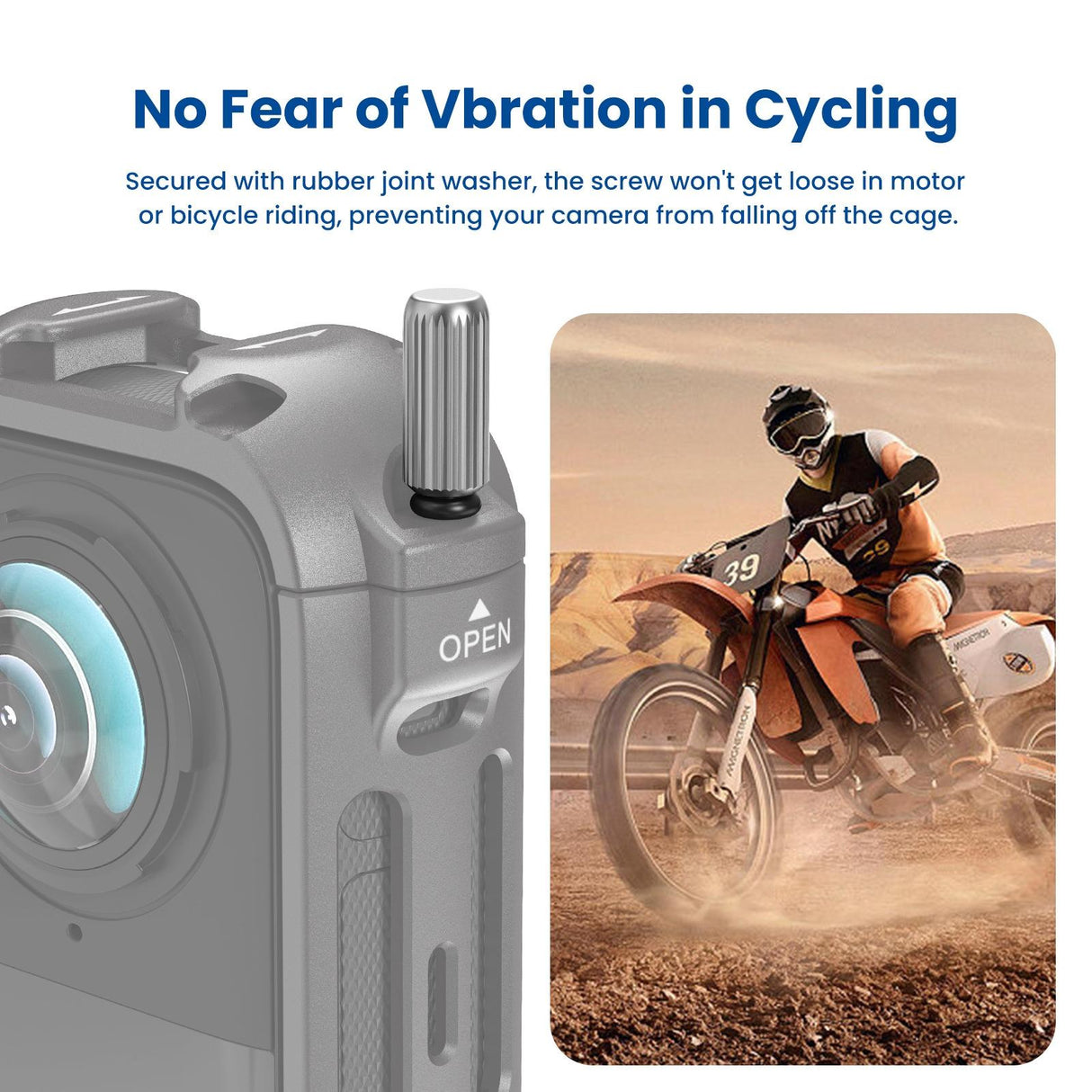 Amagisn Metal Protective Housing for Insta360 X4 - Quick Release