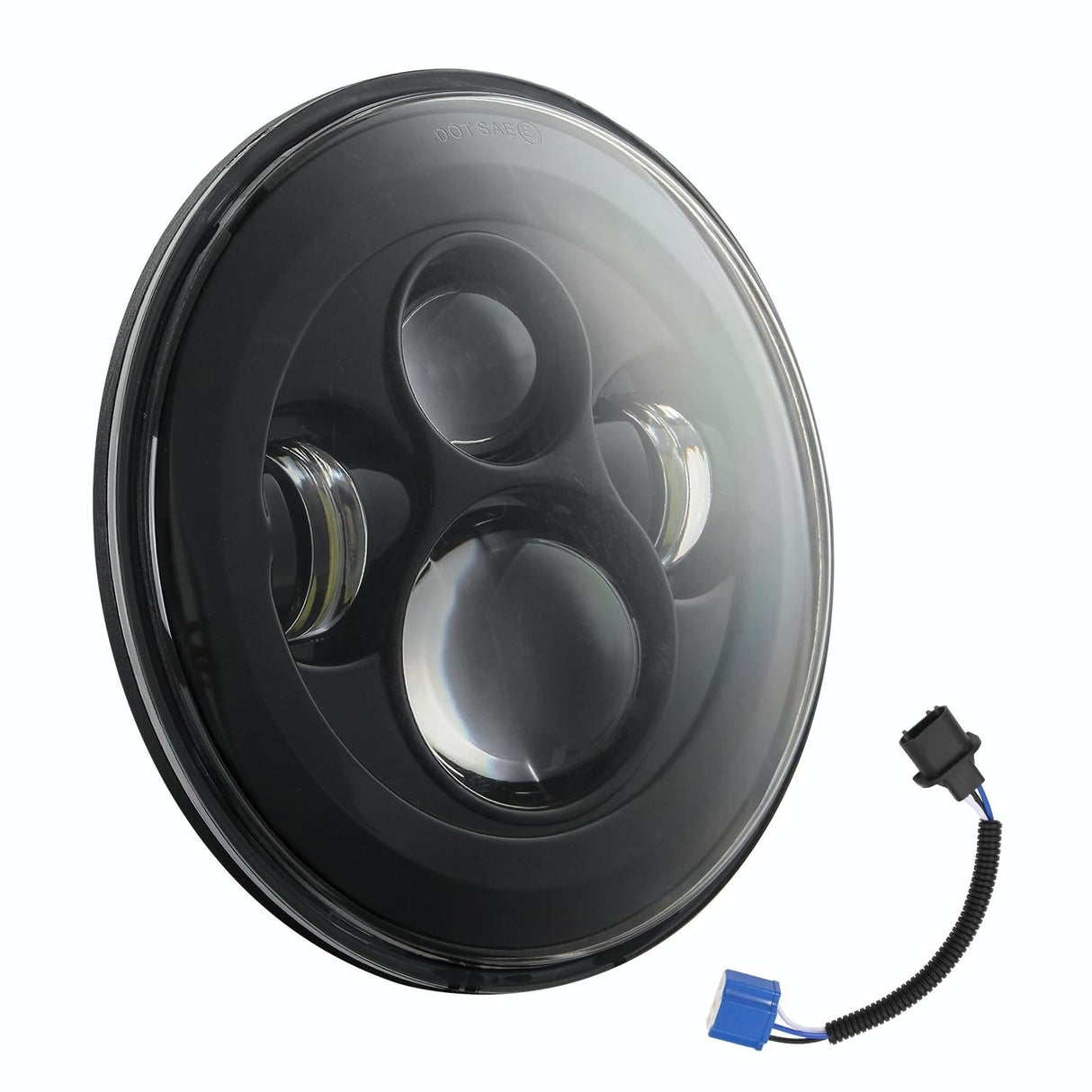 7 Inch H4 / H13 Dc 9V - 30V 4000Lm 6000K 40W 7 Inch Car Round Shape Led Headlight Lamps For Jeep Wrangler