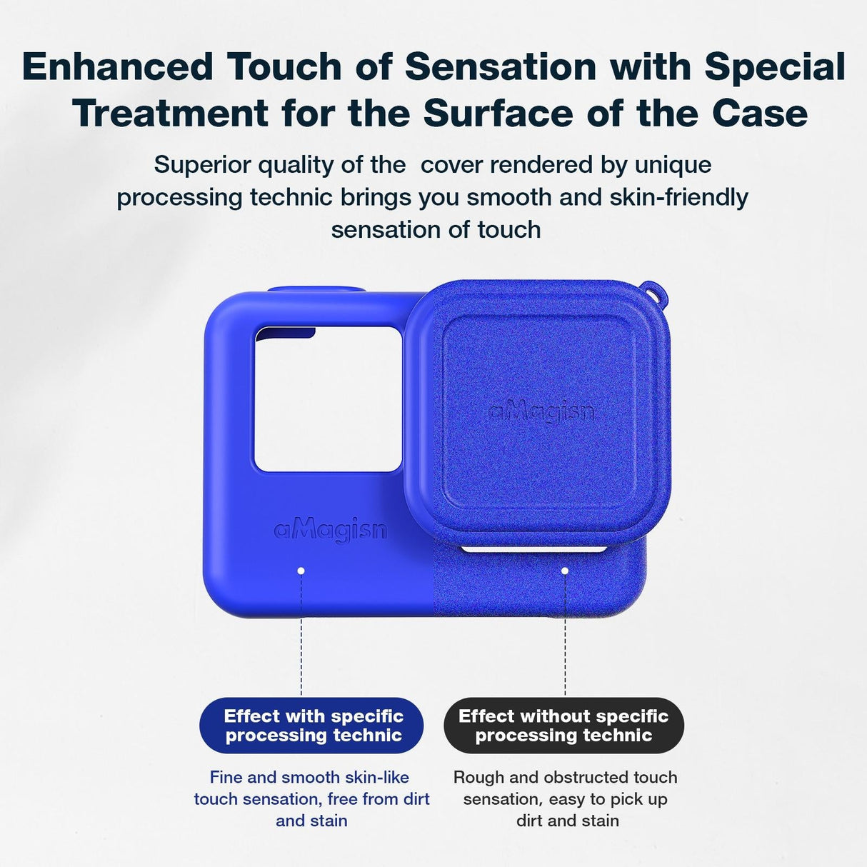 Silicone Case for Insta360 Ace Camera - Protect your Gear - For Insta360 Ace (Blue)