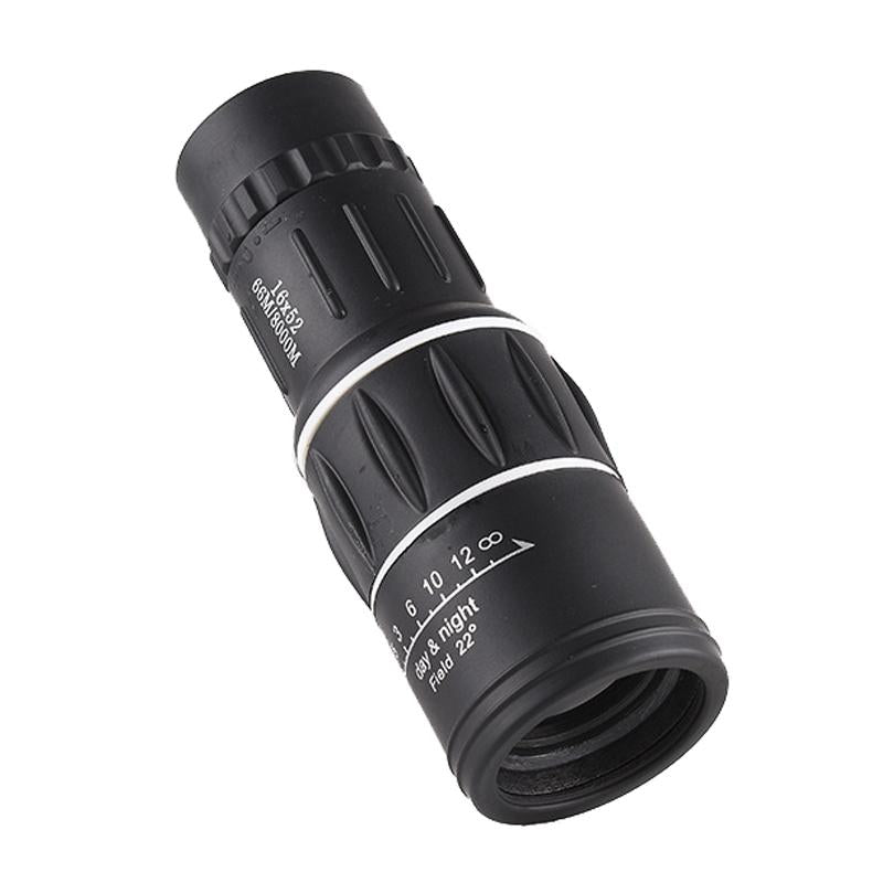 High Definition Monocular Telescope For Outdoor Bird Viewing - 16X52 Green Film - 16X52 With Clip+Tripod