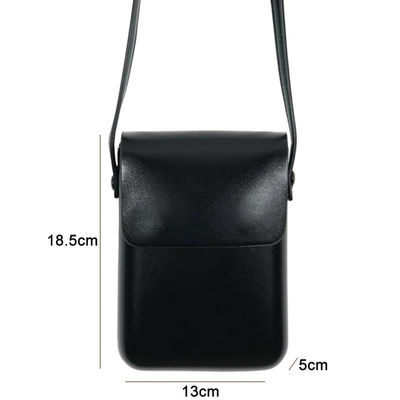 Brown Vertical Crossbody Phone Bag Versatile & Fashionable