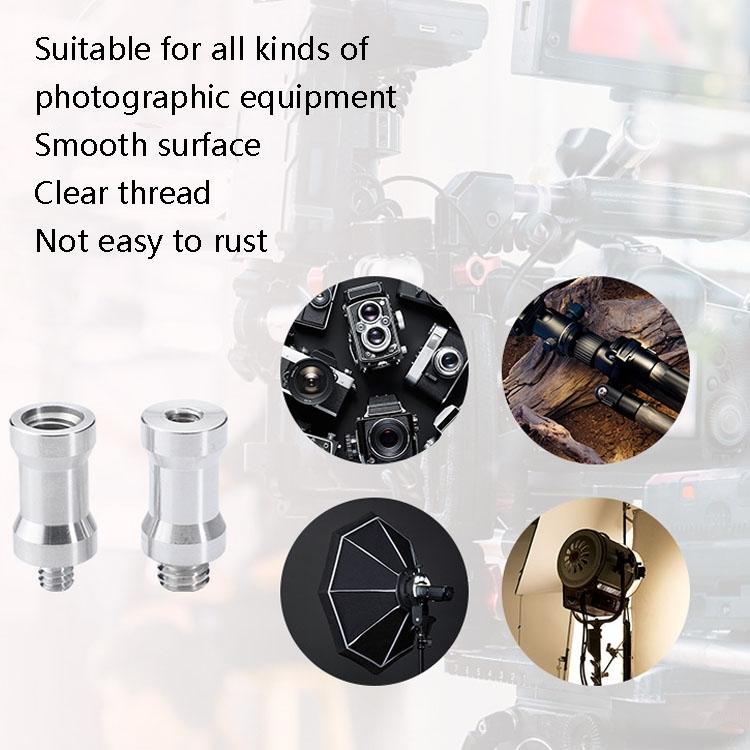 10-Pack 1 / 4 Male To Male Screw Adapters
