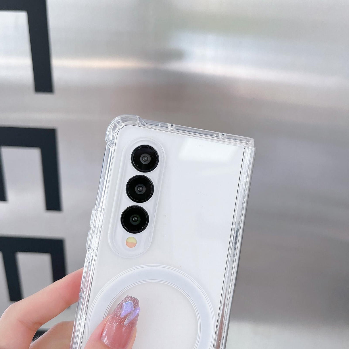 For Samsung Galaxy Z Fold4 5G Shockproof Magnetic Case - Slim & Durable