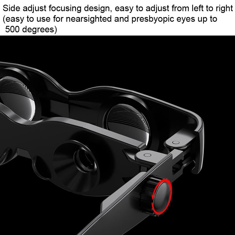 Adjustable Focus Fishing Binoculars with Red Polarised Lens