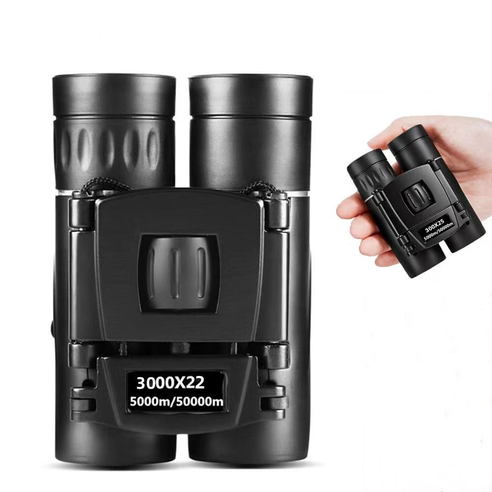 Foldable Hunting Binoculars for Outdoor Adventures - 500 X 25 Standard