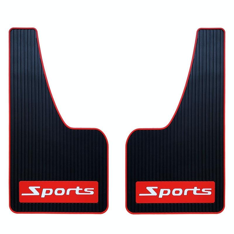 2Pcs Car Tire Mud Flap Modification Plastic Anti-Splash Mud Flap Fender Guard - Cat Eye - Large Blank