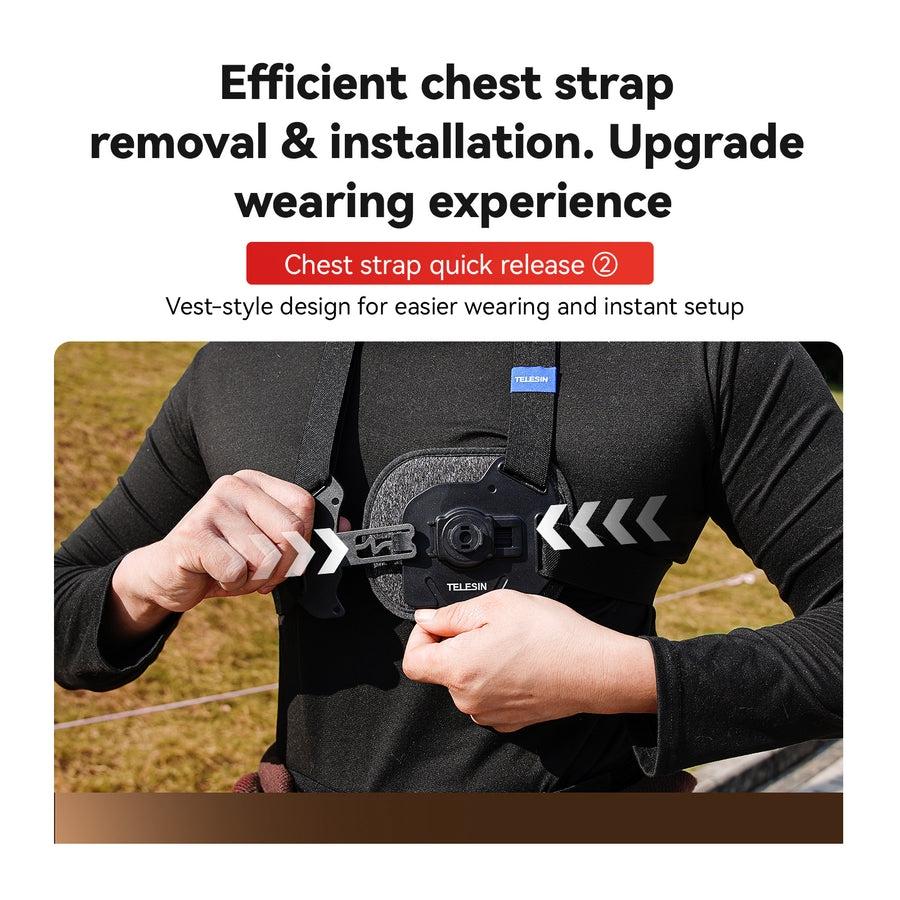 Sports Camera Quick Release Chest Strap - Accessory