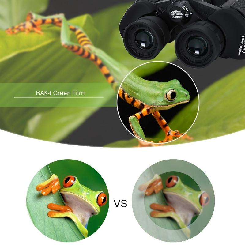 Waterproof High Definition Binoculars for Outdoor use - 20x50