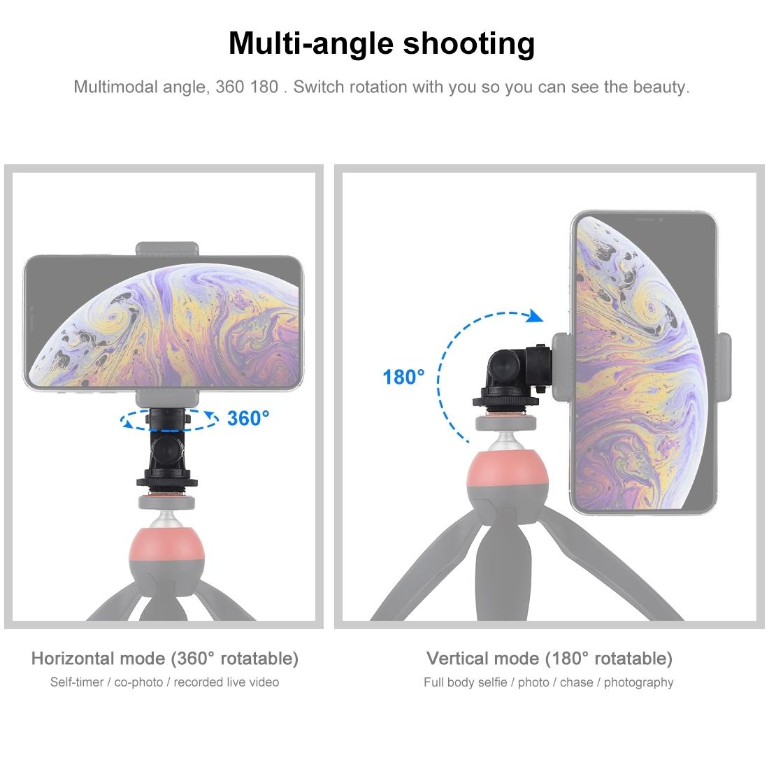 Cold Shoe Tripod with 1 / 4 Screw Thread