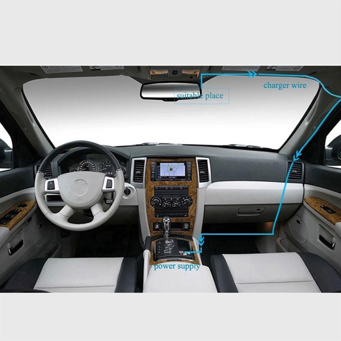 4.3 Inch Hd 1080p Rearview Mirror Vehicle Dvr with Screen Display