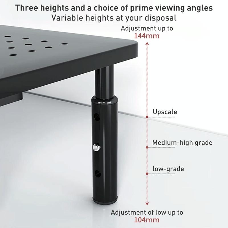 Lenovo Thinkpad Laptop Stand with Phone Holder - Elevated Monitor Stand