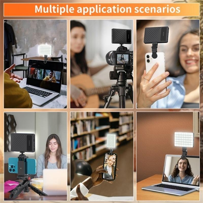 Portable Clip-on Fill Light for Mobile Devices - Three Light Modes