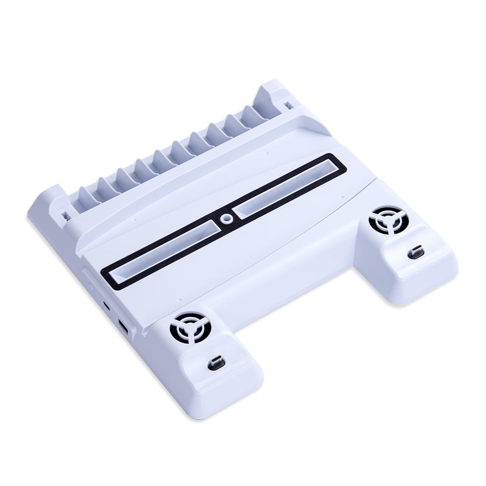 Multi-function Ps5 Stand with Game Disc Storage