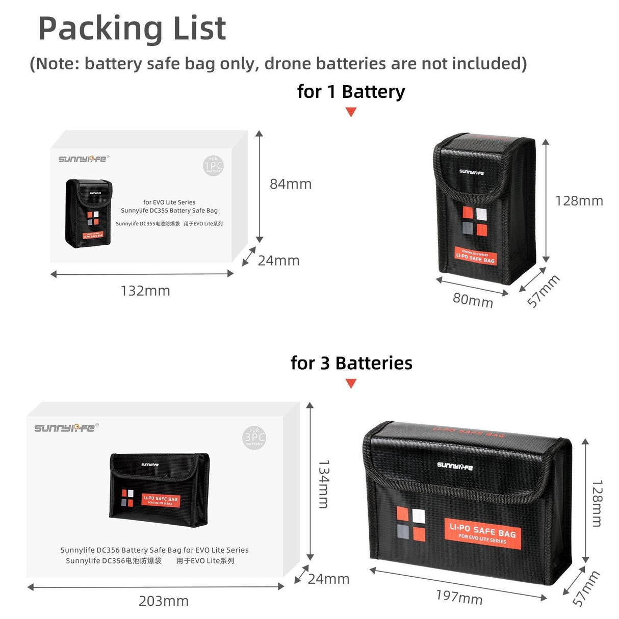 3-in-1 Evo Lite Battery Bag