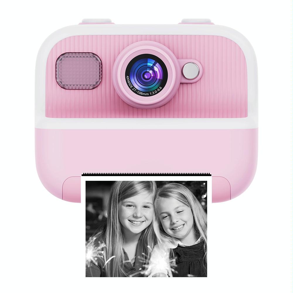 Blue Children'S Thermal Camera With Dual-Camera 1080P Hd 2400W Pixel 2.4-Inch Display - Blue+32Gb