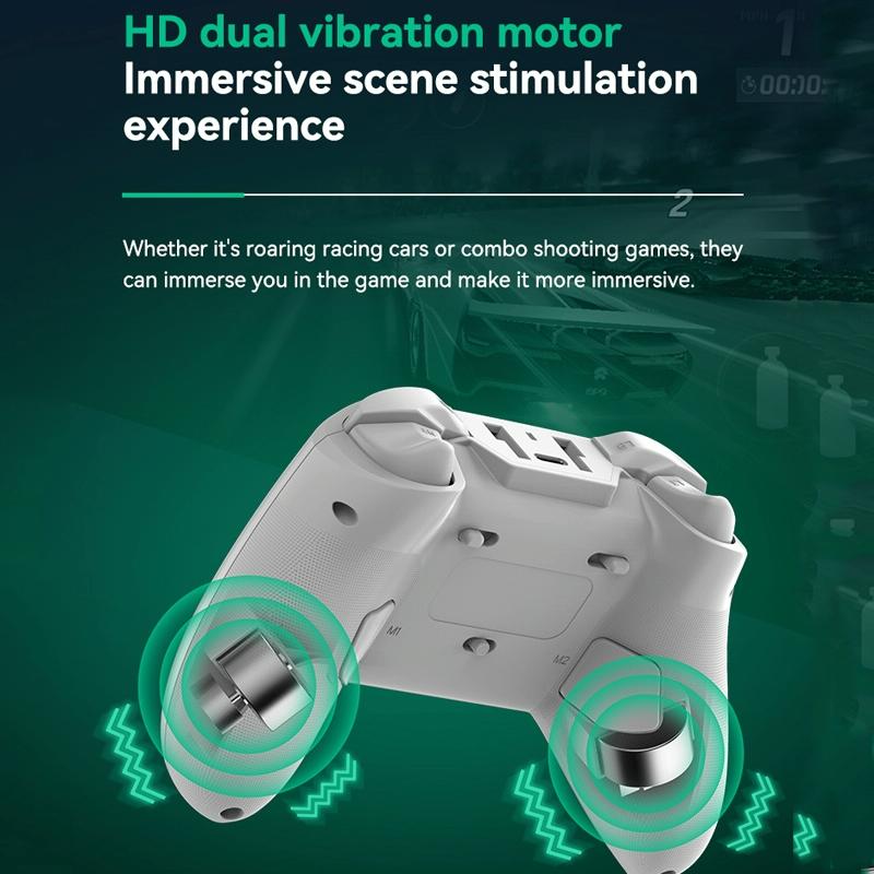 Wireless Bluetooth Game Controller For Switch Ios Android Pc Ps3 Ps4 - Black - Black+Bracket