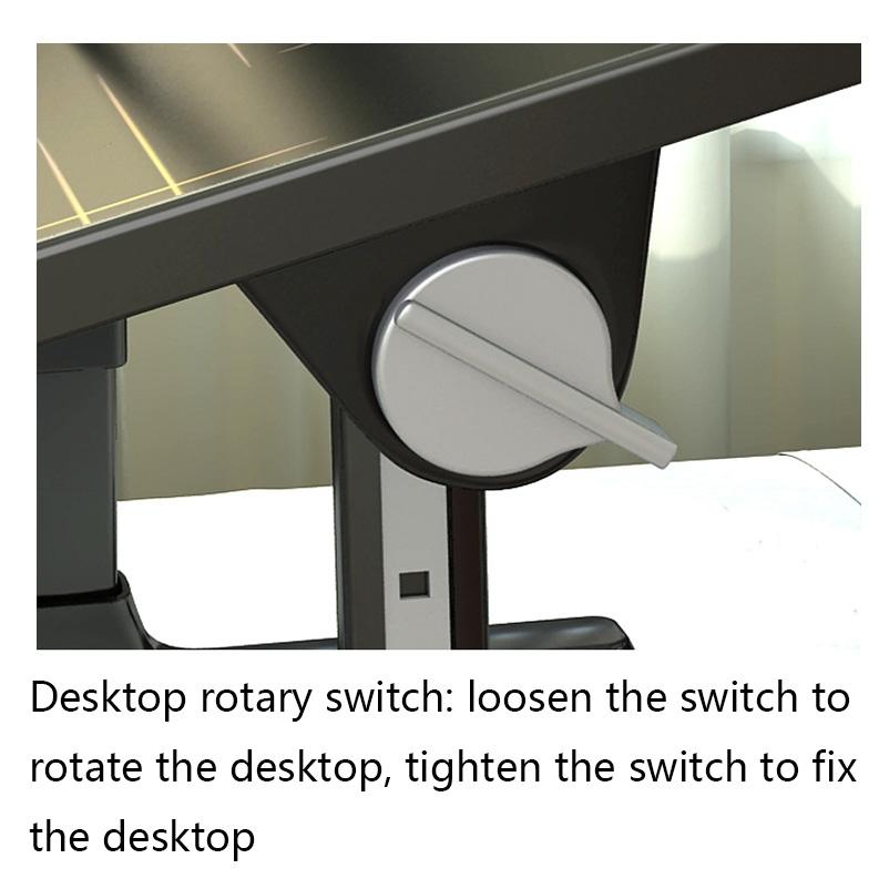 Foldable Bed Desk - Lifts for Easy