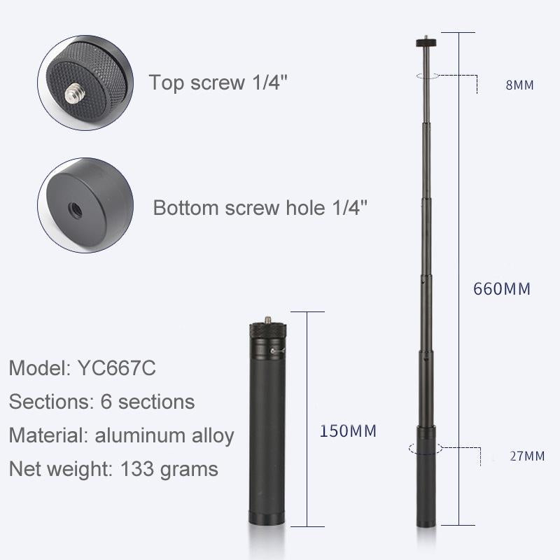 Feiyu G5 / Spg / Wg2 Gimbal Extension Rod for Dji Pocket / Pocket 2