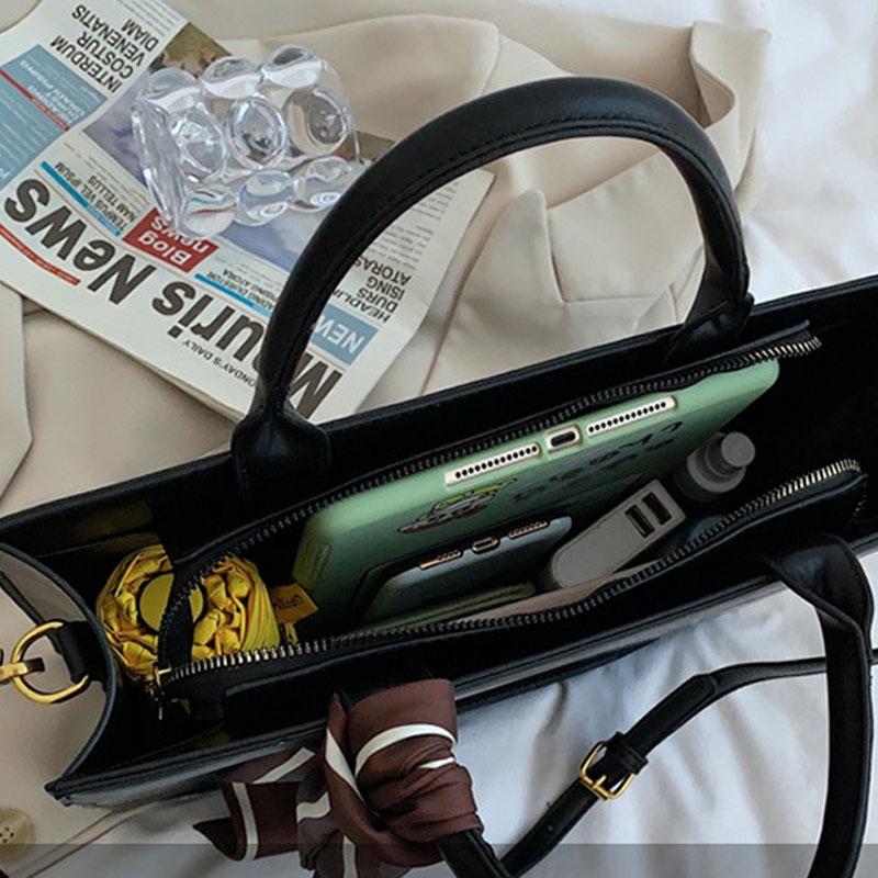 Black Crossbody Bag For Women Versatile & Large - Brown Small